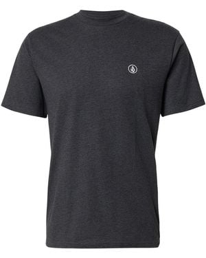 Volcom T-Shirt Circle Blanks - Schwarz