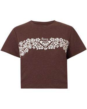 Roxy T-Shirt Endless Weekend - Braun