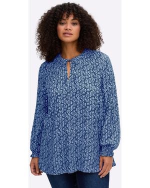 Sheego Bluse - Blau