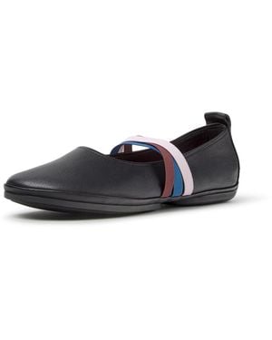 Camper Riemchenballerina - Schwarz