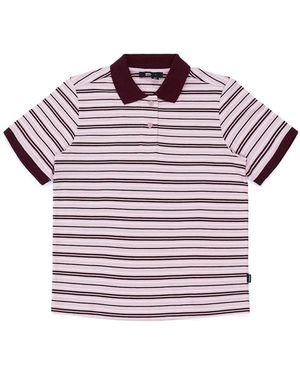 Dr. Denim Top Jade Ss Polo - Lila