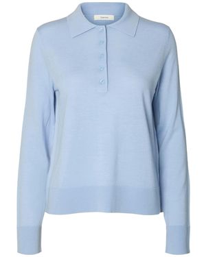 SELECTED Pullover Slfthea - Blau
