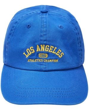 Pull&Bear Cap Los Angeles - Blau