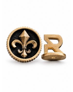REYTEL Ohrring Fleur De Lis - Mehrfarbig