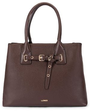 L. CREDI Handtasche Sadette - Braun