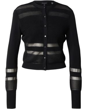Ted Baker Strickjacke Calyaa - Schwarz