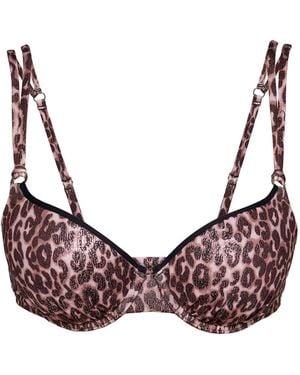 Joop! Bikinitop Leopard Beach - Pink