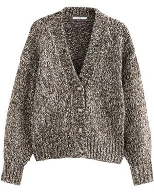 Next Strickjacke - Grau
