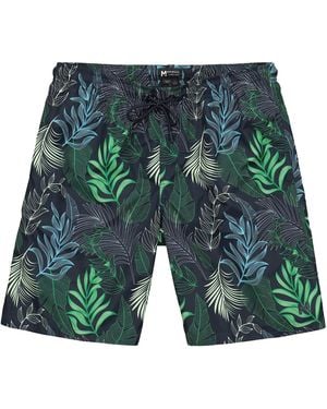 Men Plus Badeshorts - Grün