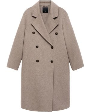 Mango Mantel 'Picarol' - Grau