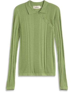 Thinking Mu Pullover Dante - Grün