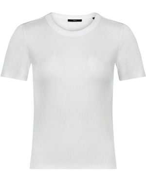 Zero Basic Shirt Kurzarm - Weiß