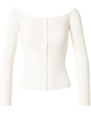 Abercrombie & Fitch Strickjacke - Weiß