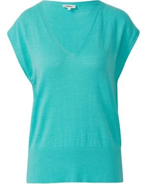 S.oliver Pullover - Blau