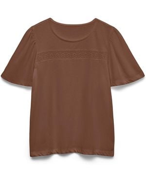 Vero Moda T-Shirt Vmfomia - Braun