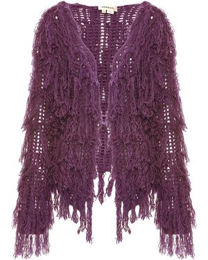 Ebeeza Strickjacke - Lila