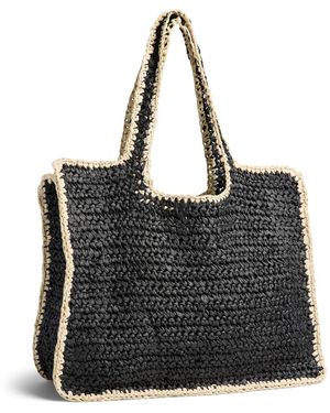 Pieces Shopper Pclydia - Schwarz