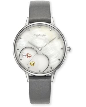 Engelsrufer Uhr Happy Hearts Trico, Erwa-Heart-Lgy1-Ms - Mettallic