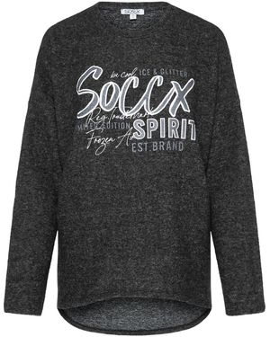 SOCCX Pullover - Schwarz