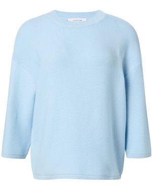 comma casual identity Pullover - Blau