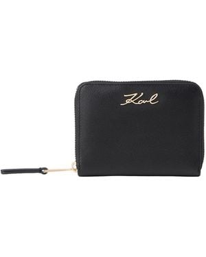 Karl Lagerfeld Portemonnaie - Schwarz