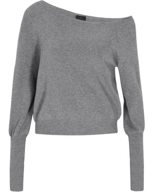 DreiMaster Klassik Pullover - Grau