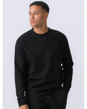 TeeShoppen Pullover Essential Crewneck - Schwarz