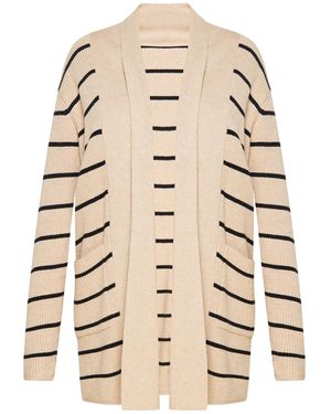 SANIKA Strickjacke - Natur