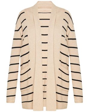 SANIKA Strickjacke - Natur