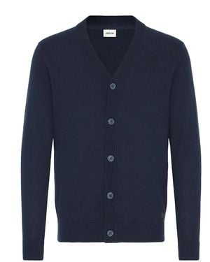 Solid Strickjacke Akalma - Blau