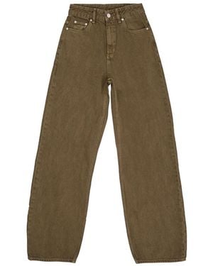 Dr. Denim Jeans Drdenimdonna High Relaxed - Weiß
