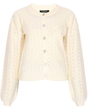 usha BLACK LABEL Strickjacke - Natur