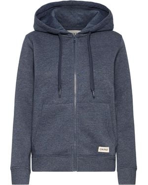 Oxmo Kapuzensweatjacke Oxkaren - Blau