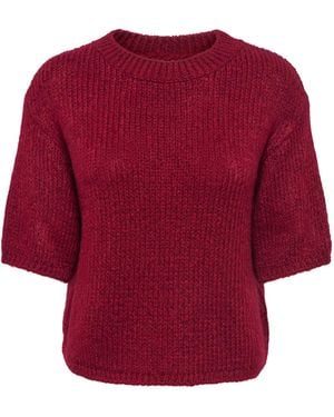 Jdy Pullover Linea - Rot