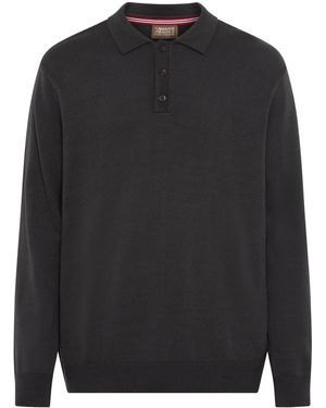 Man's World World Pullover - Schwarz