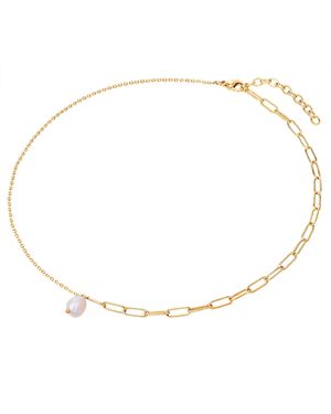 Valero Pearls Kette - Mettallic