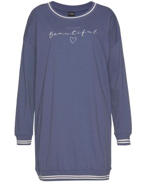 vivance active Nachthemd Dreams - Blau