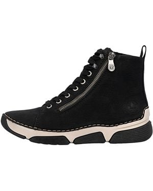 Rieker Schnürstiefelette - Schwarz