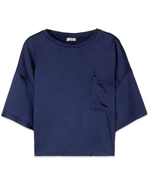 Oltre Bluse - Blau