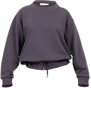 SURI FREY Sweatshirt Mit Kordelzug Freyday - Blau