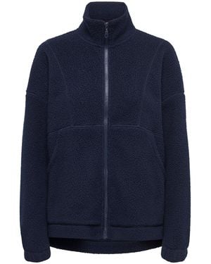 Only Play Funktionsfleecejacke Onpmon - Blau