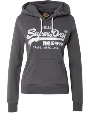 Superdry Sweatshirt (1-tlg) Weiteres Detail - Grau