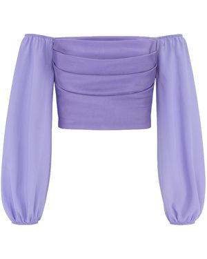 Elara Bluse - Lila