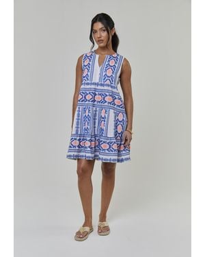South Beach Kleid - Blau