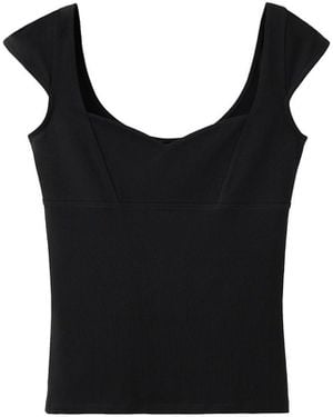 Mango Top Margot - Schwarz