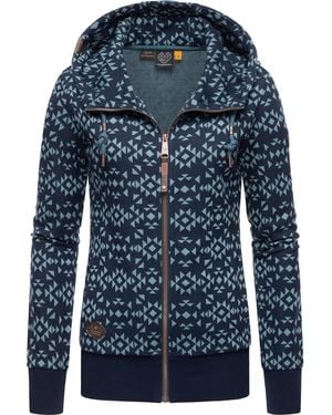 Ragwear Sweatjacke Cinda - Blau