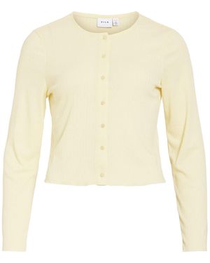 Vila Strickjacke Vimaggie - Natur