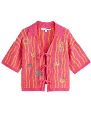 Next Strickjacke - Pink