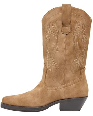 ONLY Cowboystiefel Onlbronco-8 - Braun