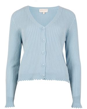 Apricot Strickjacke - Blau